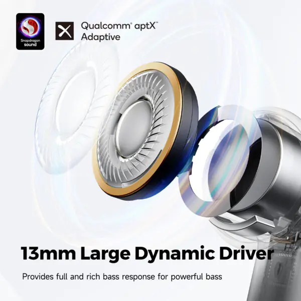 Soundpeats Air 4 ANC - aptX Codec + 13mm Driver & Multi-Point Technology - Image 3