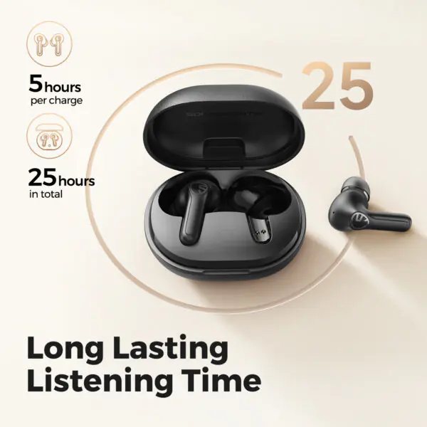 SoundPEATS Life Wireless Earbuds - Active Noise Cancelling - Image 8