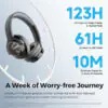 SOUNDPEATS SPACE HEADSET - DRIVER WITH ACTIVE NOISE CANCELLATION - Image 3