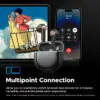 Air 4 Lite Soundpeats - 6 Mics With AI Noise Cancellation LDAC - Image 4