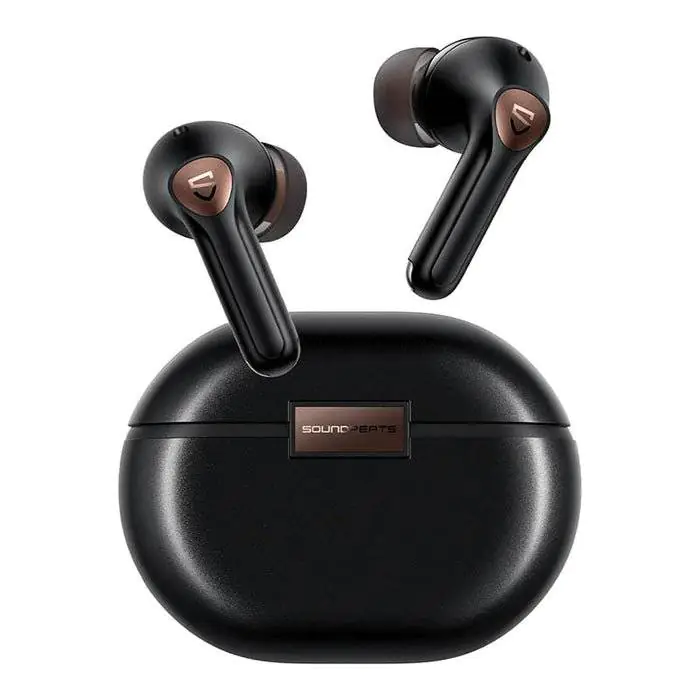 Soundpeats Air4 Pro - Snapdragon aptX With Triple Tronic ANC Hybrid Earbuds - Black