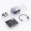 Soundpeats Capsule 3 Pro Hybrid ANC Earbuds Transparent White - Image 7