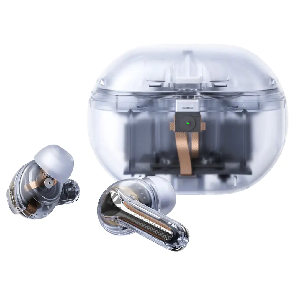 Soundpeats Capsule 3 Pro Hybrid ANC Earbuds Transparent White