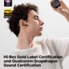 soundpeats air5 earbuds in black