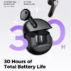 soundpeats air5 earbuds in black