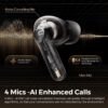 Soundpeats T3 Pro ANC Bluetooth Earbuds in black