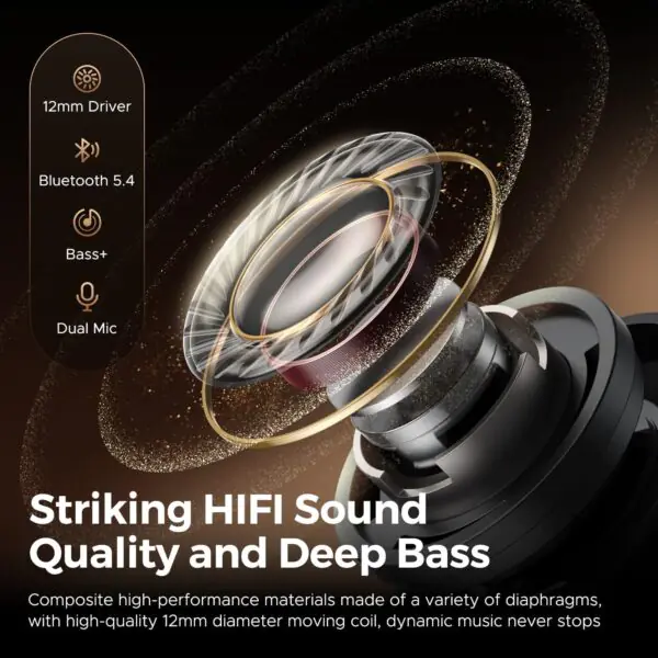 Soundpeats T3 Pro ANC Bluetooth Earbuds - Image 9