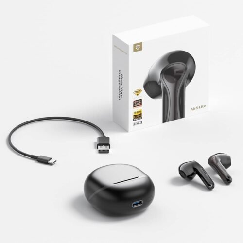 SoundPEATS Air5 Lite Wireless Earbuds in Black