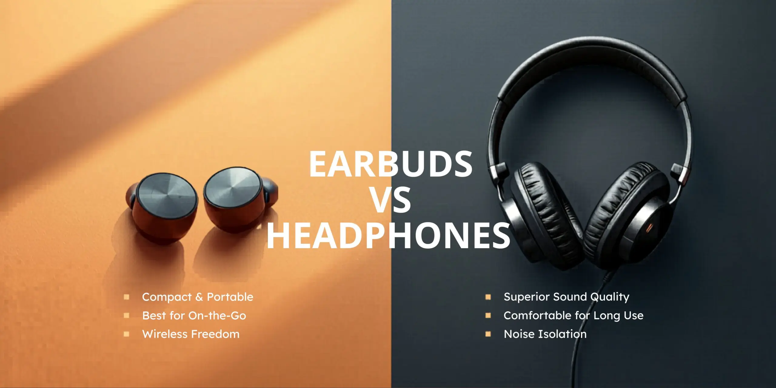 Earbuds vs Headphones: Which One is Actually Better for You?